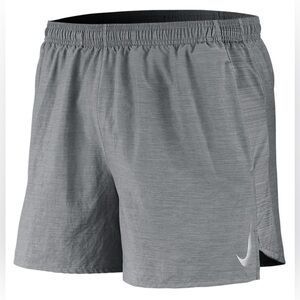 Nike Challenger 5” Lined Running Shorts Gray DRI-FIT Size S